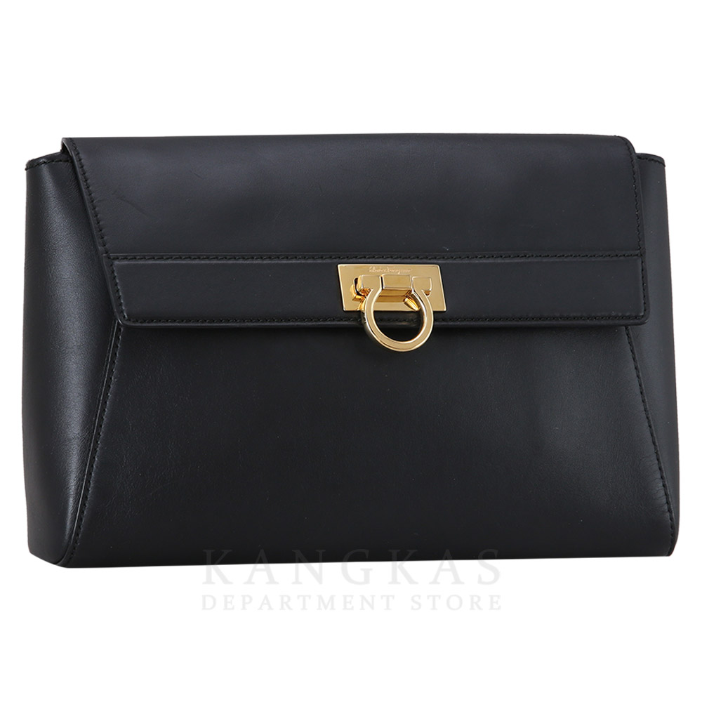 FERRAGAMO(USED)페레가모 간치니 버클 플랩 숄더백